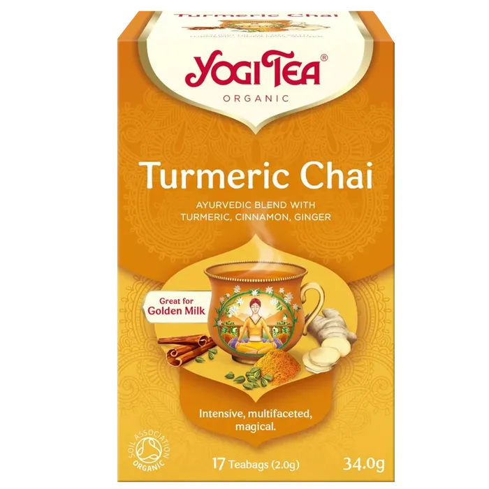 Yogi Tea Turmeric Chai 17x2g BIO